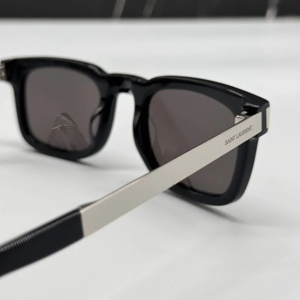 NEW SAINT LAURENT SL581 001 MEN BLACK SUNGLASSES SAINT LAURENT SL 581 001
